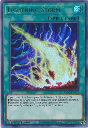 Lightning Storm KICO-EN057 YuGiOh Kings Court