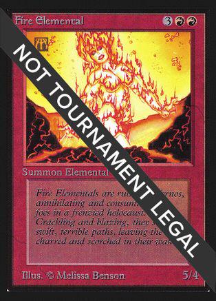 Fire Elemental #149 Magic Collector's Edition