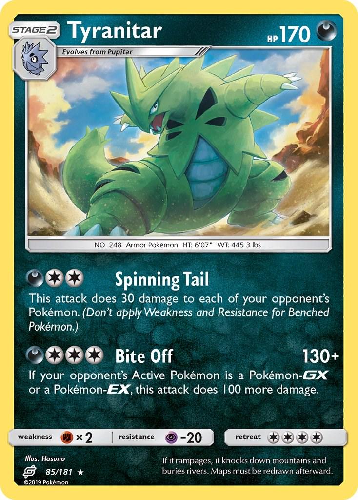 Tyranitar #85 Pokemon Team Up