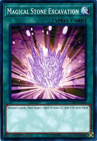 Magical Stone Excavation LEHD-ENA24 YuGiOh Legendary Hero Decks