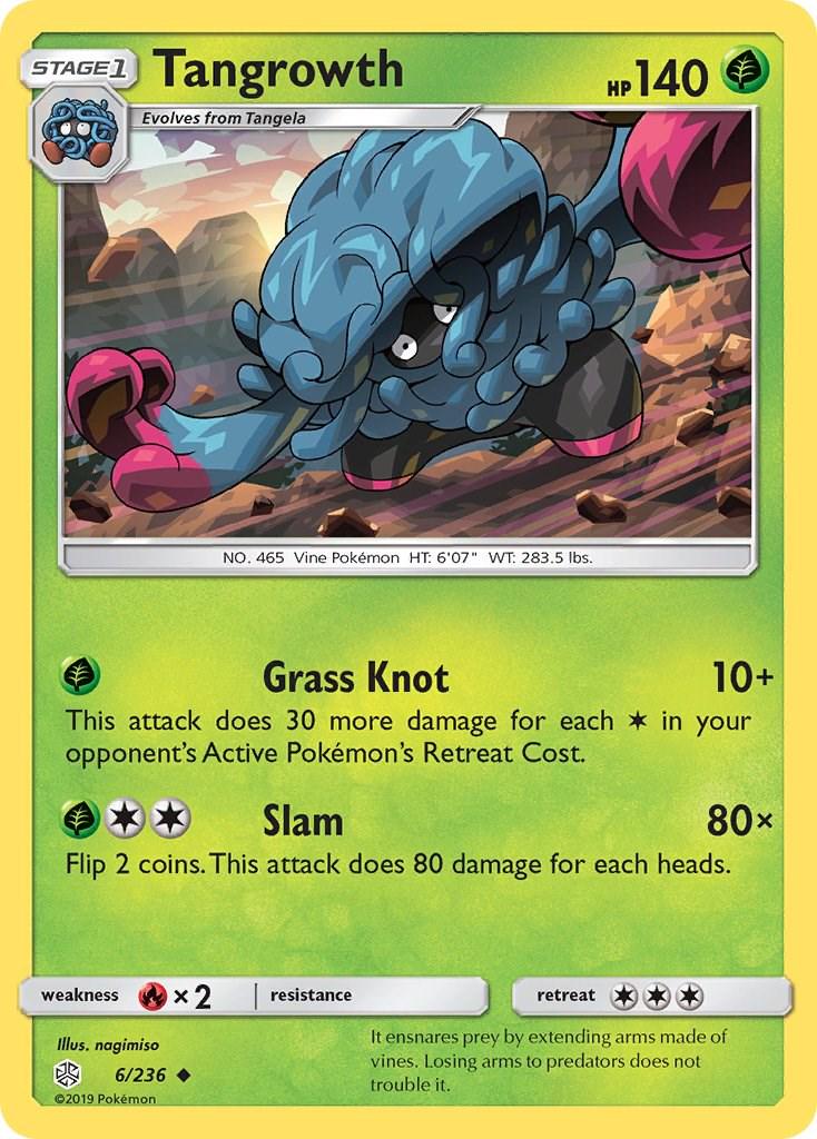 Tangrowth #6 Pokemon Cosmic Eclipse