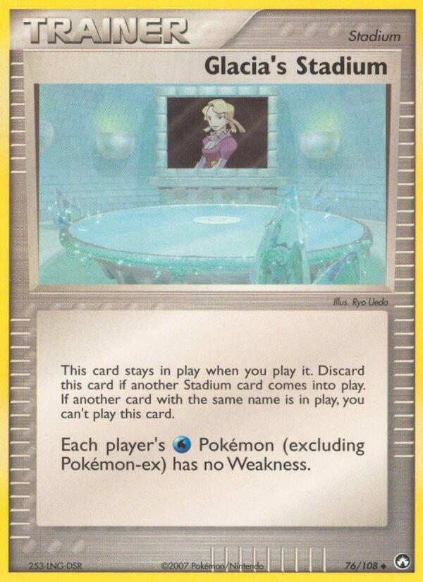 Glacia's Stadium #76 Pokemon Power Keepers