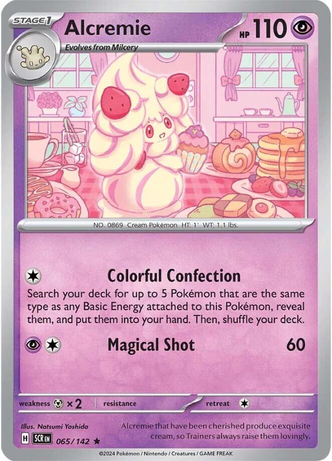 Alcremie #65 Pokemon Stellar Crown