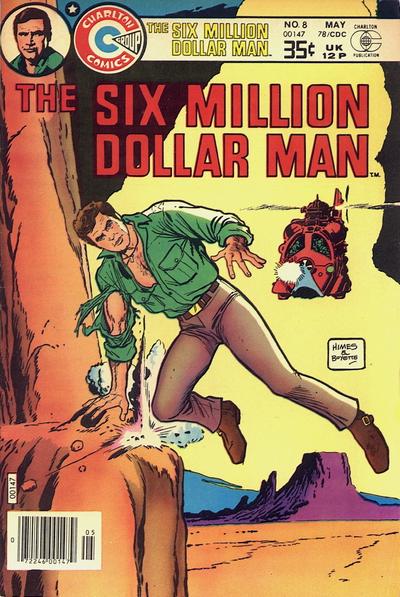 Six Million Dollar Man #8 (1978) Comic Books Six Million Dollar Man