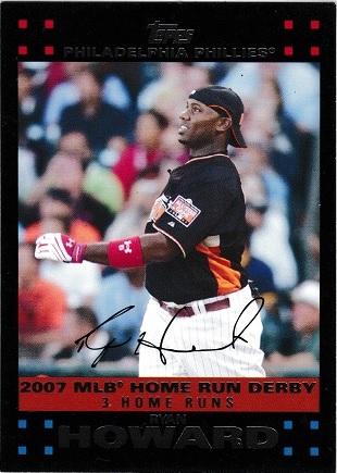 Ryan Howard #UH290 2007 Topps Updates & Highlights Baseball