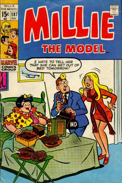 Millie the Model #187 (1970) Comic Books Millie the Model