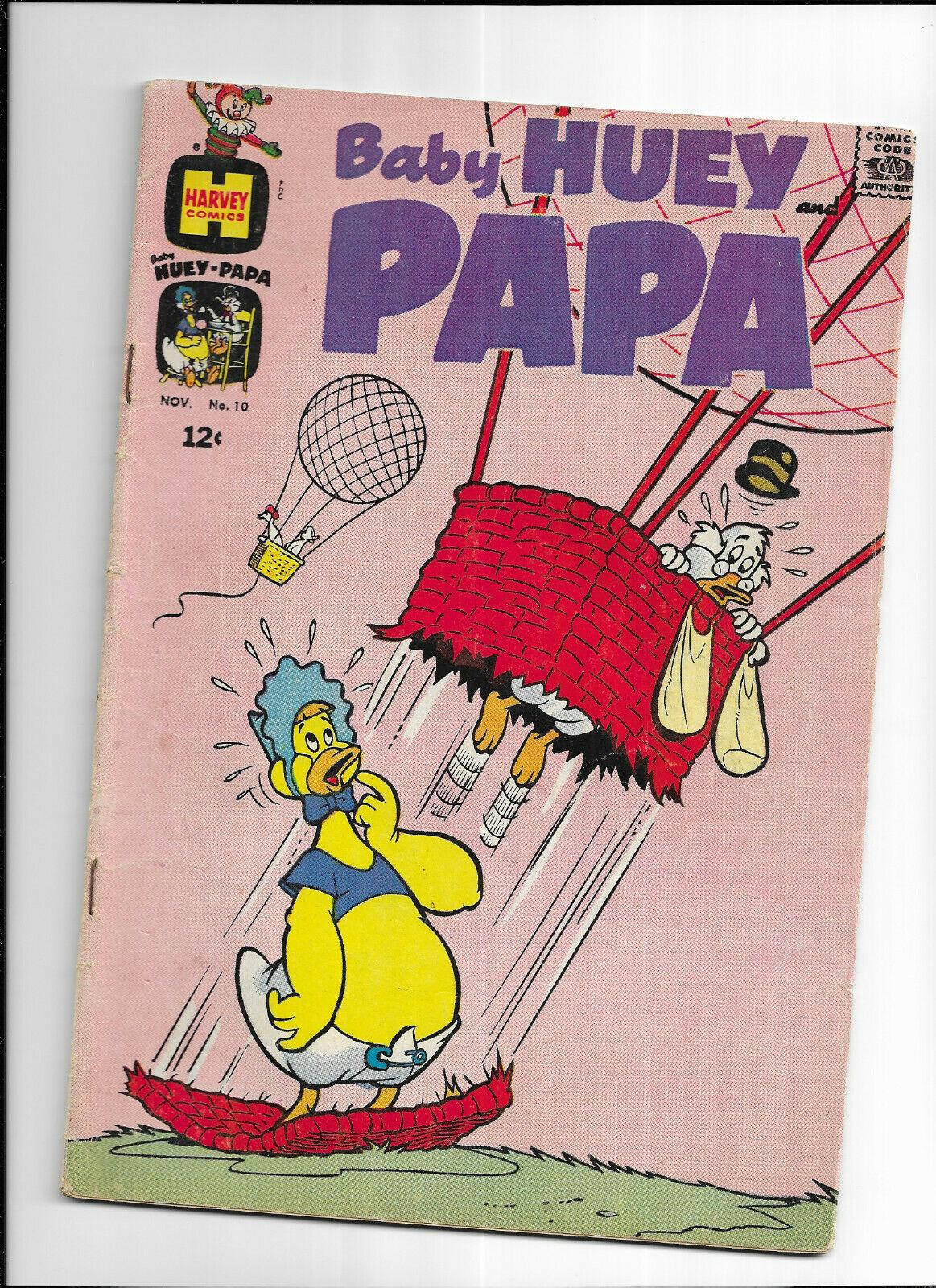 Baby Huey and Papa #10 (1963) Comic Books Baby Huey and Papa