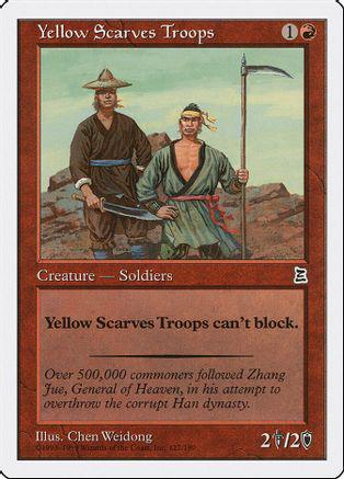 Yellow Scarves Troops Magic Portal Three Kingdoms