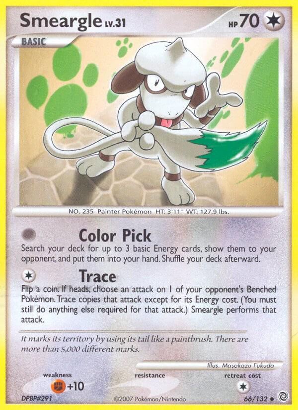 Smeargle #66 Pokemon Secret Wonders