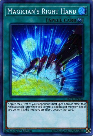 Magician's Right Hand INCH-EN057 YuGiOh The Infinity Chasers