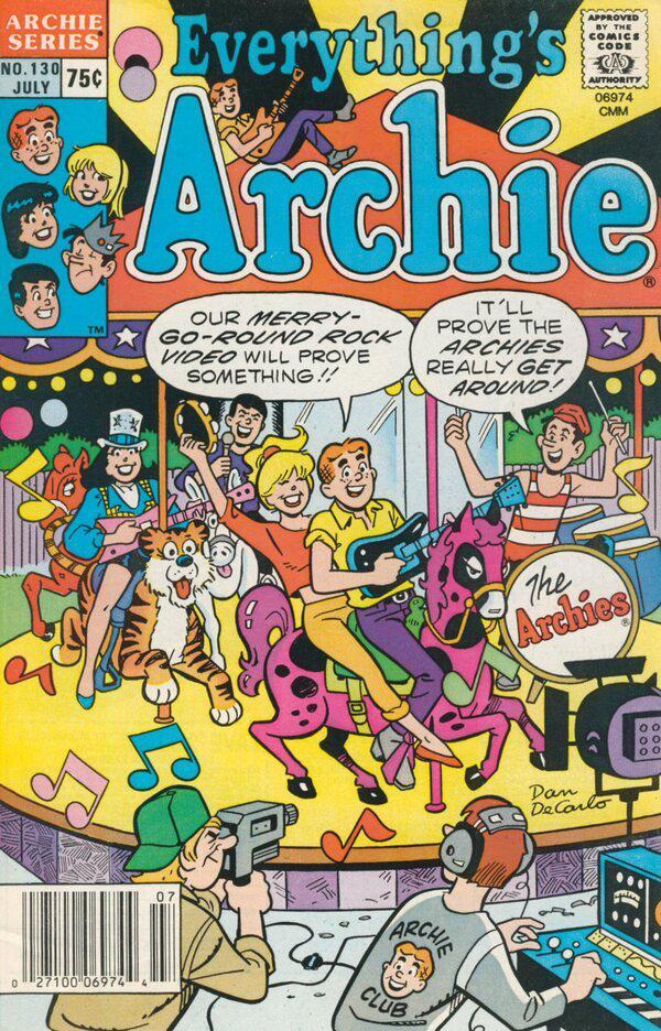 Everything's Archie #130 (1987) Comic Books Everything's Archie