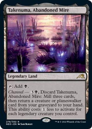 Takenuma, Abandoned Mire #278 Magic Kamigawa: Neon Dynasty