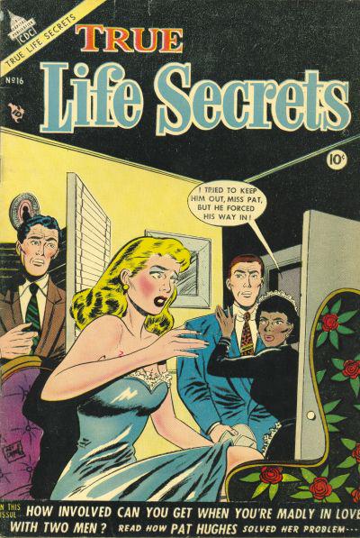 True Life Secrets #16 (1953) Comic Books True Life Secrets