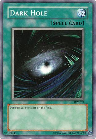 Dark Hole SDY-022 YuGiOh Starter Deck: Yugi