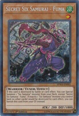 Secret Six Samurai - Fuma SPWA-EN001 YuGiOh Spirit Warriors