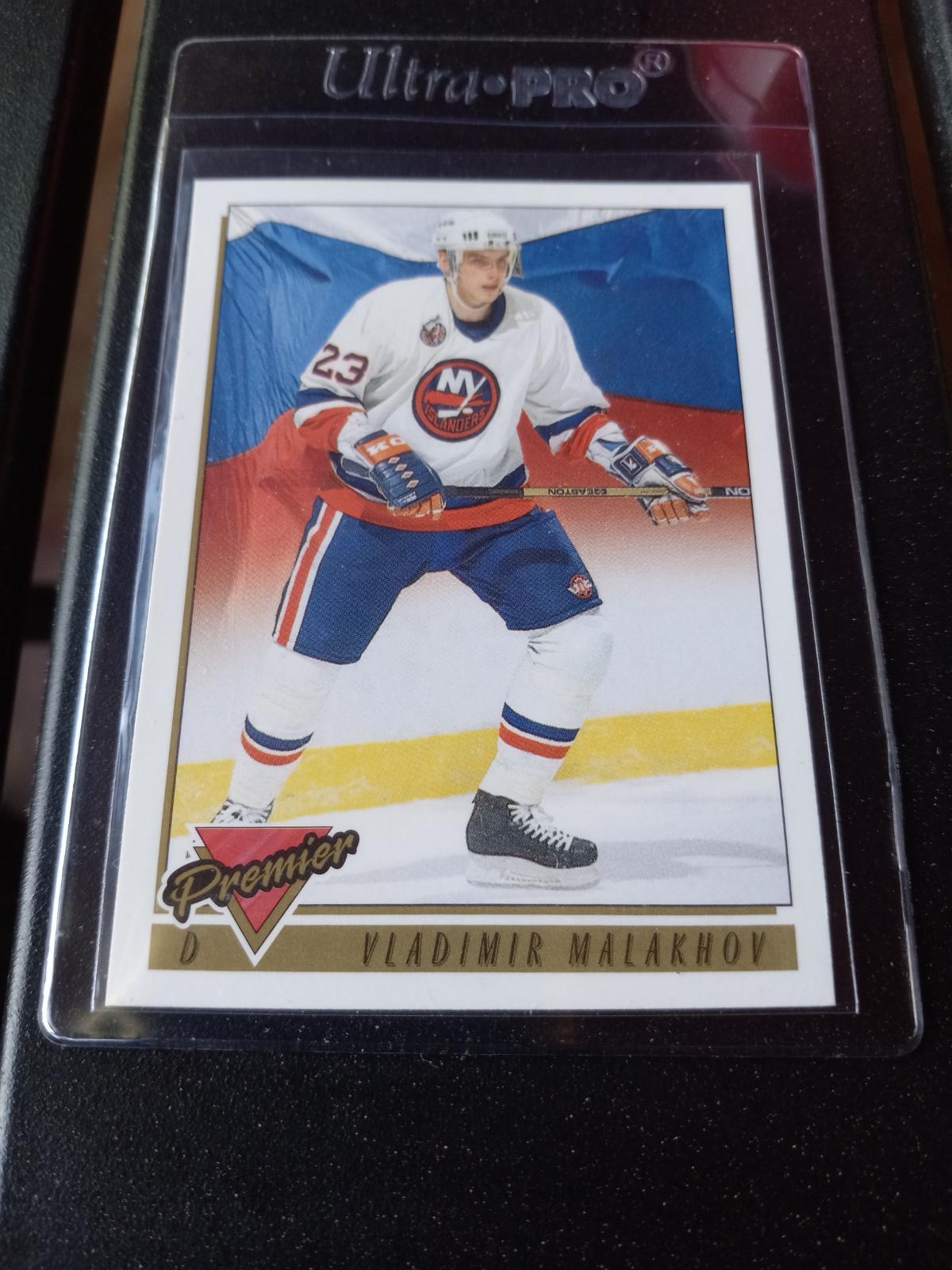 Vladimir Malakhov, Gold Label #445 Hockey Cards 1994 Topps Premier
