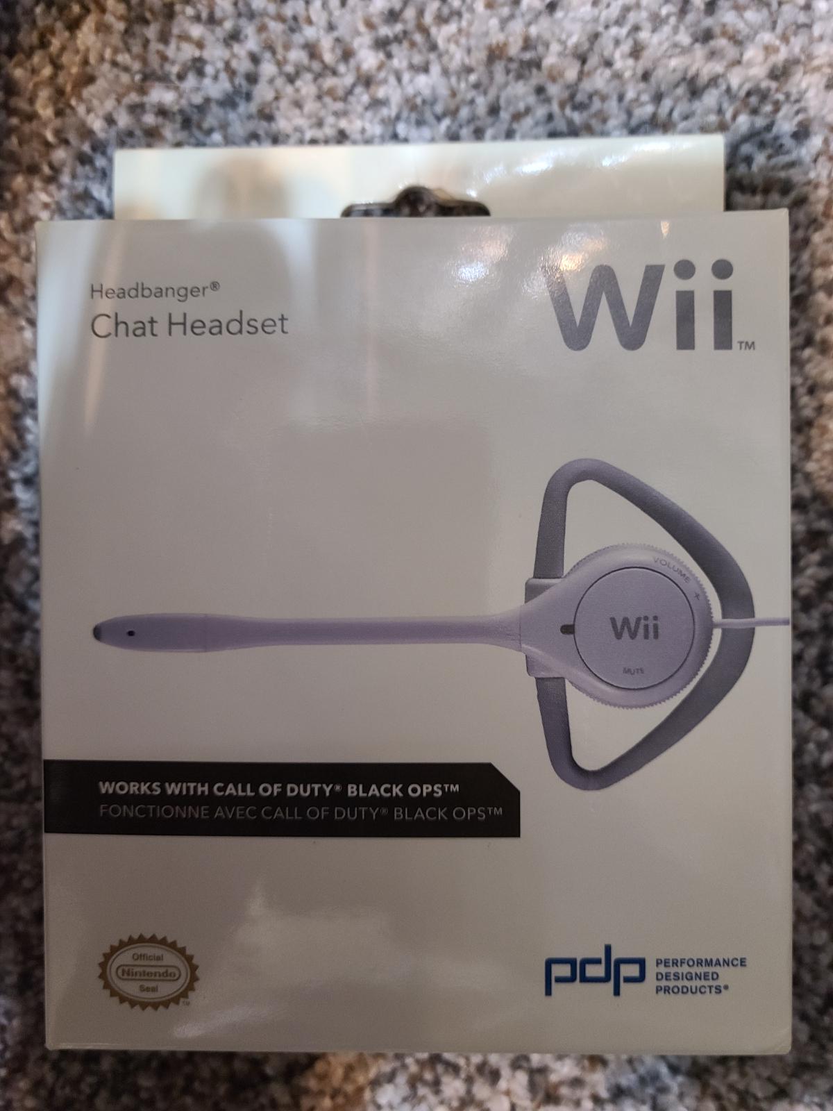 Headbanger Chat Headset Wii
