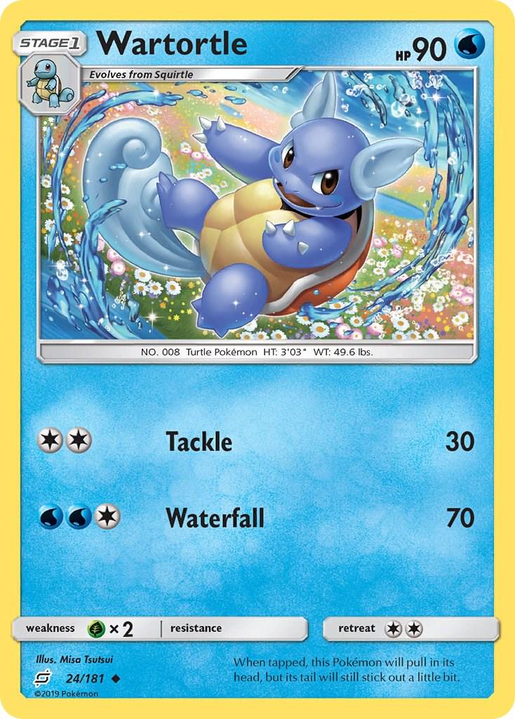Wartortle #24 Pokemon Team Up