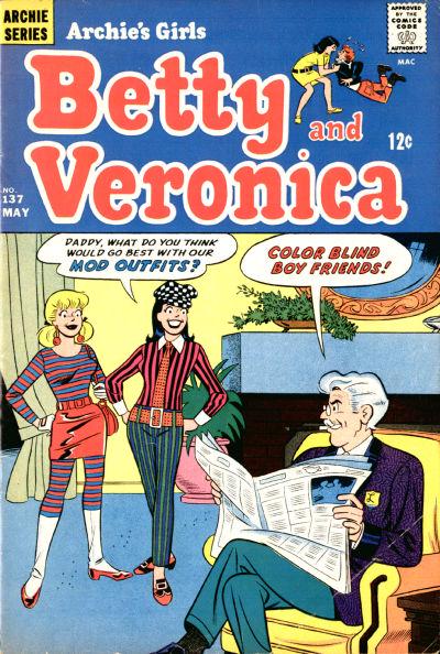 Archie's Girls Betty and Veronica #137 (1967) Comic Books Archie's Girls Betty and Veronica
