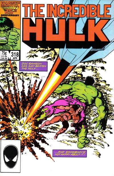 The Incredible Hulk #318 (1986) Comic Books Incredible Hulk