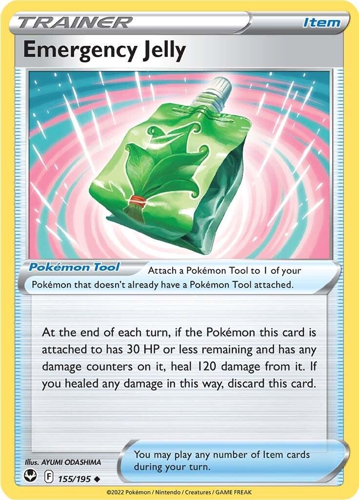 Emergency Jelly #155 Pokemon Silver Tempest