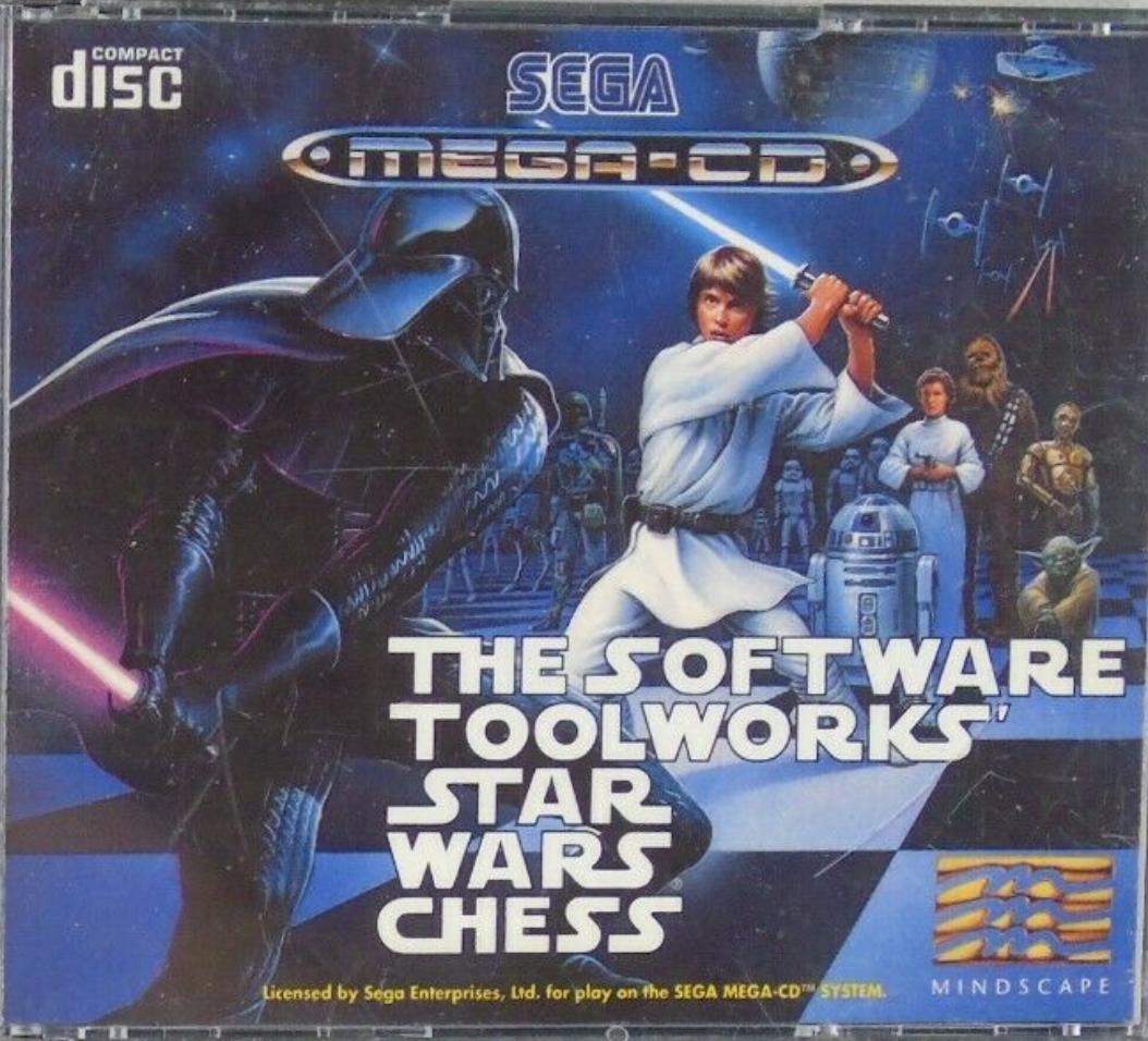 Star Wars Chess PAL Sega Mega CD