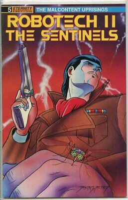 Robotech II: The Sentinels The Malcontent Uprisings #5 (1990) Comic Books Robotech II: The Sentinels The Malcontent Uprisings
