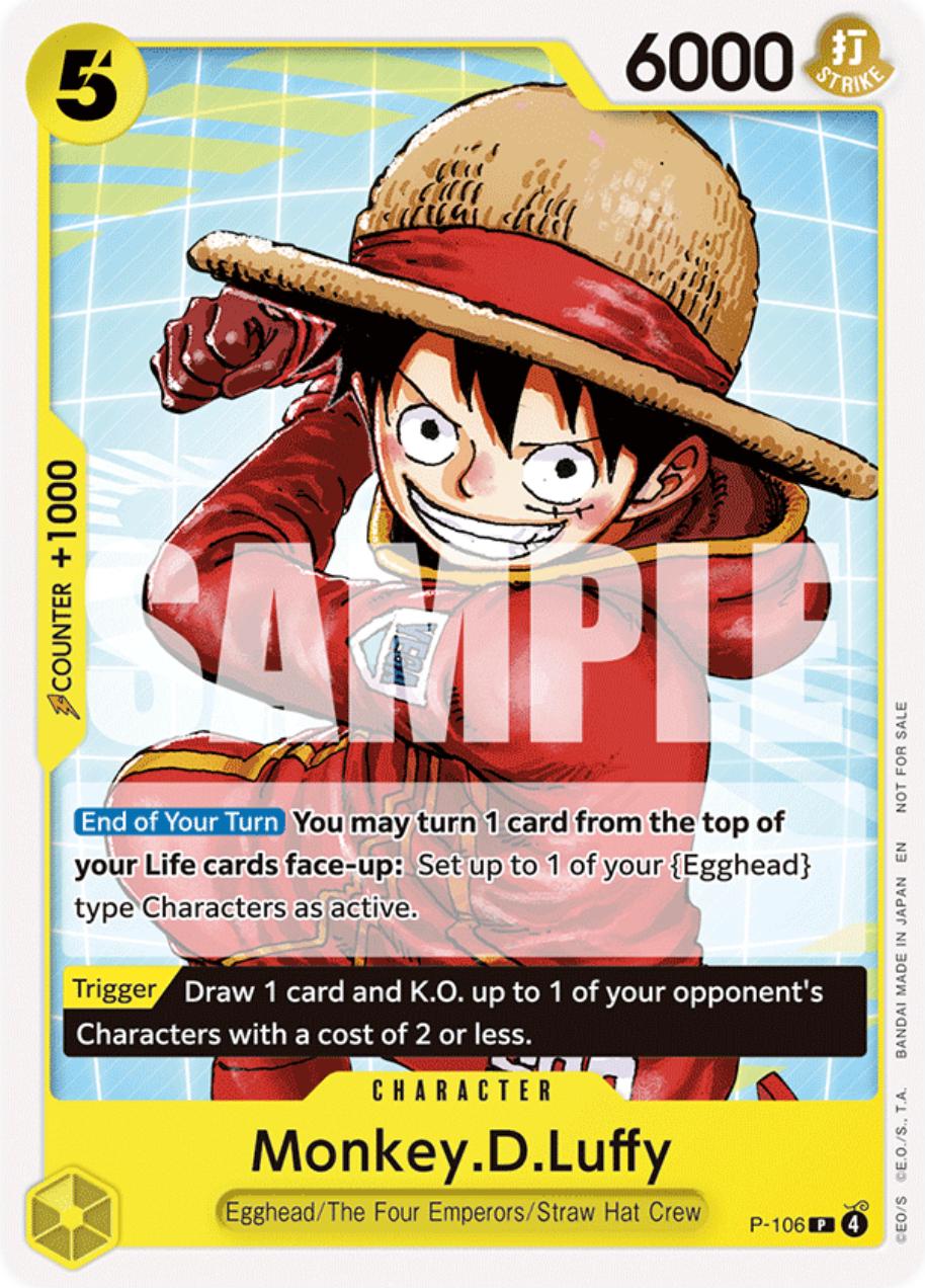 Monkey.D.Luffy [Standard Battle] P-106 Prices | One Piece Promo