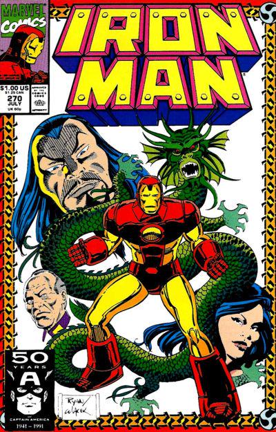 Iron Man #270 (1991) Comic Books Iron Man