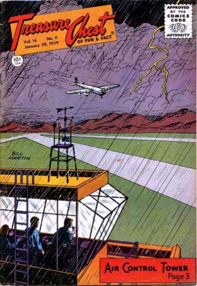 Treasure Chest of Fun and Fact #11 257 (1959) Comic Books Treasure Chest of Fun and Fact