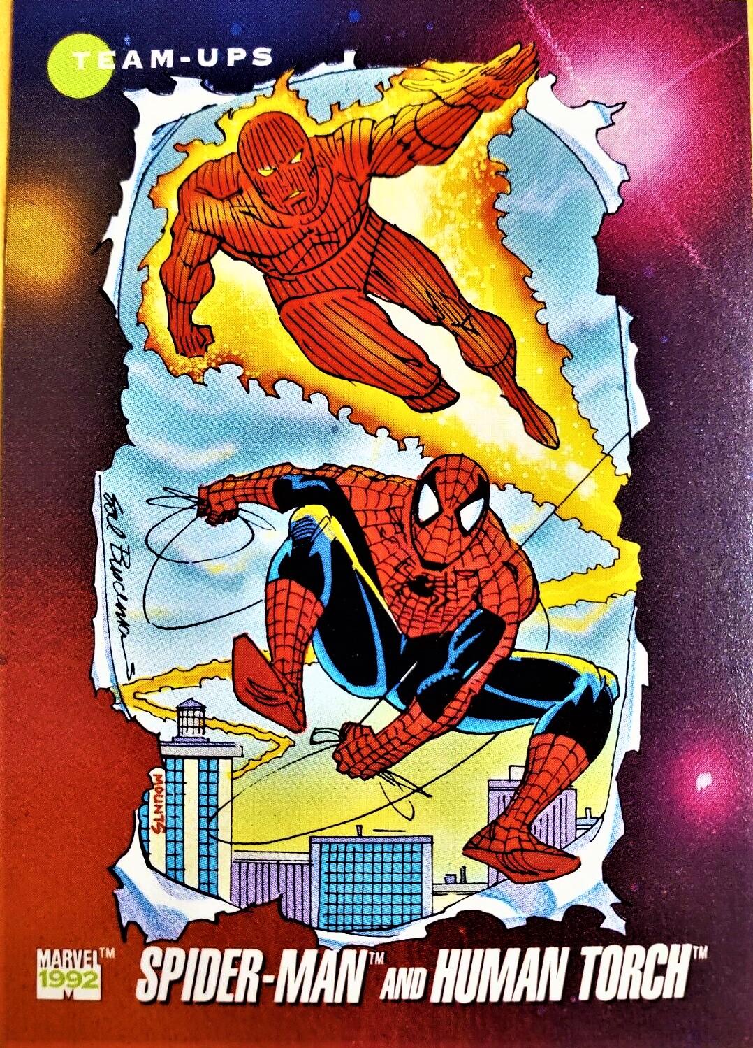 Spider-Man and Human Torch #71 Marvel 1992 Universe
