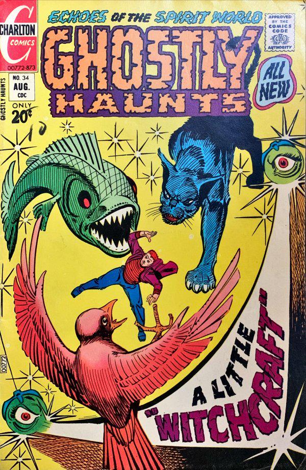 Ghostly Haunts #34 (1973) Comic Books Ghostly Haunts