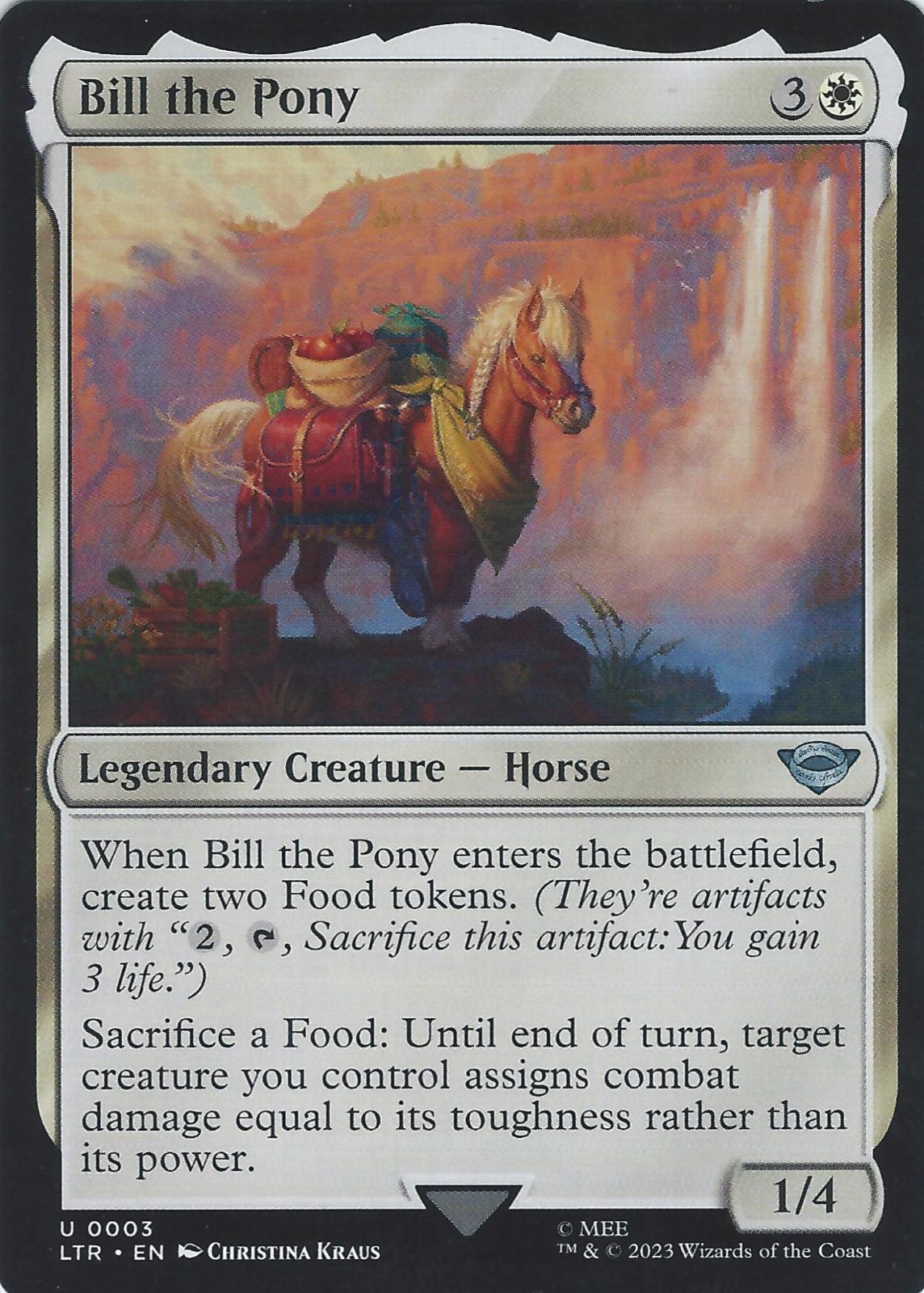Bill the Pony #3 Magic Lord of the Rings
