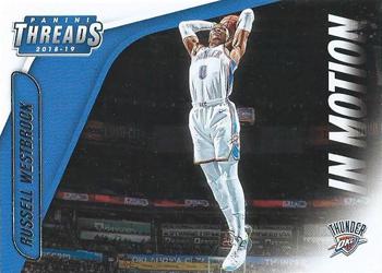 Russell Westbrook #2 Basketball Cards 2018 Panini Threads in Motion