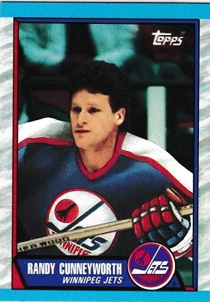 Randy Cunneyworth #63 Hockey Cards 1989 Topps