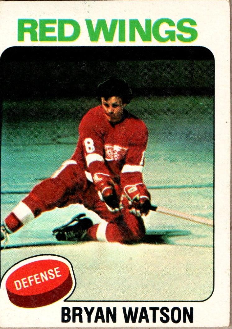 Bryan Watson #31 Hockey Cards 1975 Topps
