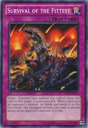 Survival of the Fittest SHSP-EN079 YuGiOh Shadow Specters