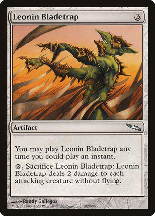 Leonin Bladetrap (Magic Mirrodin)