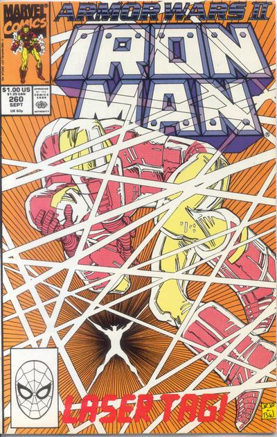 Iron Man #260 (1990) Comic Books Iron Man