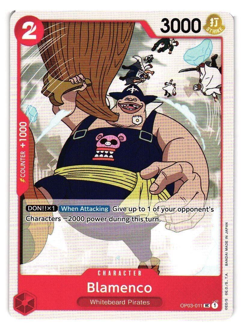 Blamenco OP03-011 One Piece Pillars of Strength