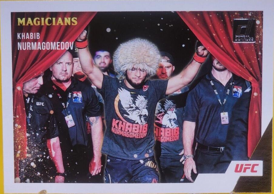 Khabib Nurmagomedov #2 Ufc Cards 2022 Panini Donruss UFC Magicians