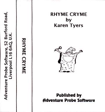 Rhyme Cryme ZX Spectrum