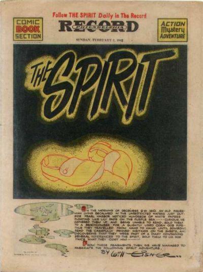 Spirit #2/1/1942 (1942) Comic Books Spirit