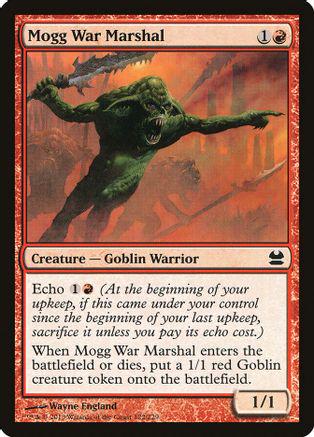 Mogg War Marshal Magic Modern Masters