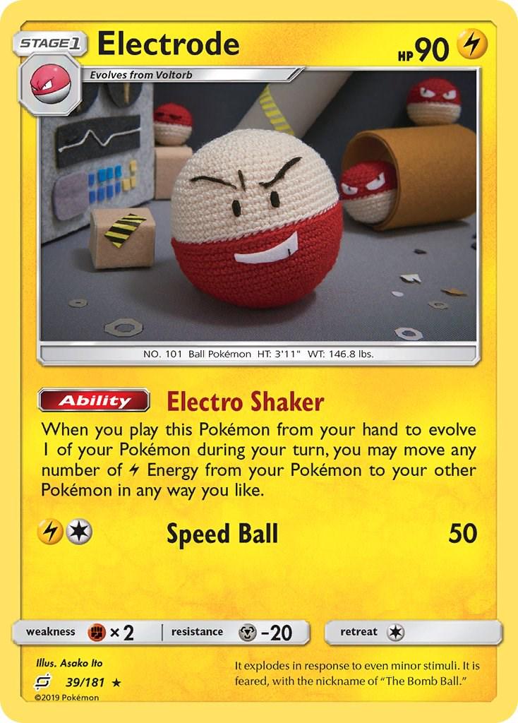 Electrode #39 Pokemon Team Up