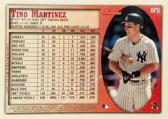 Rear | Tino Martinez Baseball Cards 1998 Bowman Preview
