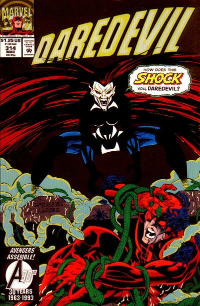 Daredevil #314 (1993) Comic Books Daredevil