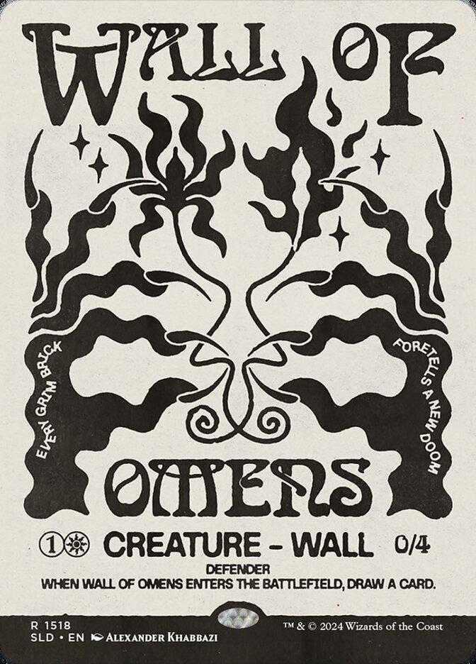 Wall Of Omens #1518 Magic Secret Lair Drop