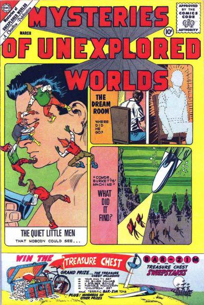 Mysteries of Unexplored Worlds #23 (1961) Comic Books Mysteries of Unexplored Worlds