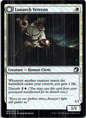Lunarch Veteran & Luminous Phantom [Foil] Magic Innistrad: Midnight Hunt Prices